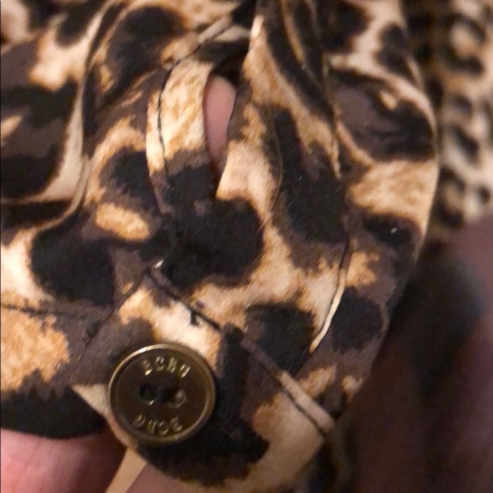 Bcbg Button Down Leopard Print - image 5